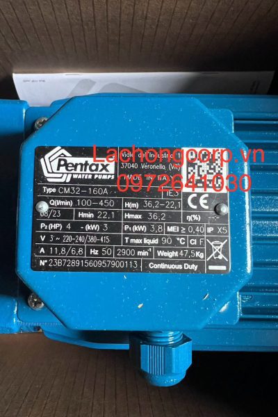 Máy bơm nước Pentax CM32-160A
