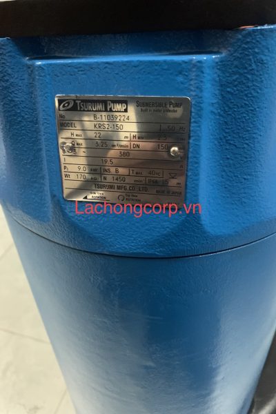 Bơm chìm hút bùn Tsurumi KRS2-150
