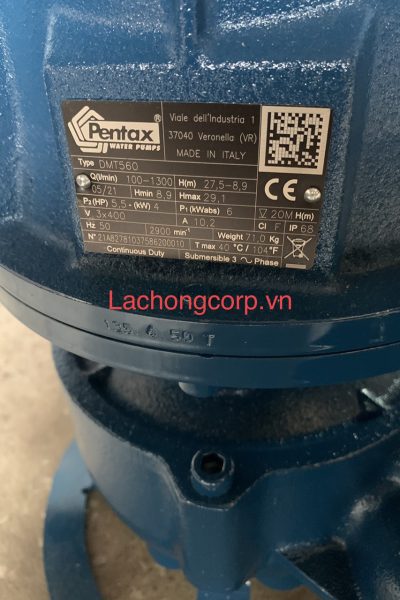 Alternative view of Máy bơm chìm Pentax DMT210