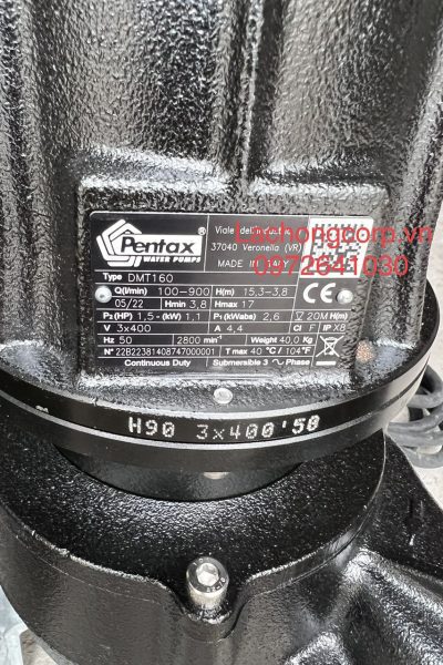 Máy bơm chìm Pentax DMT160