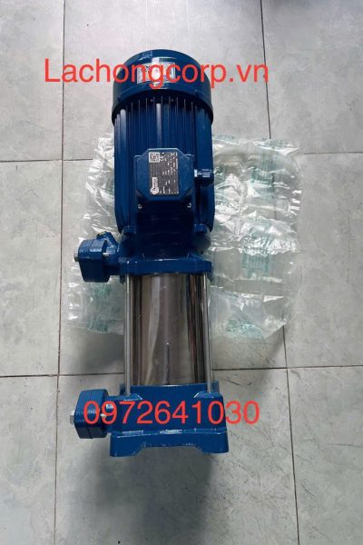 Máy bơm tăng áp trục đứng Pentax U7V-400/8T đầu inox 3kW