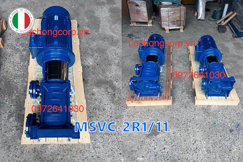 Bơm tăng áp đa tầng cánh Pentax MSVC-2R1/11 Bơm tăng áp đa tầng cánh Pentax MSVC-2R1/11
