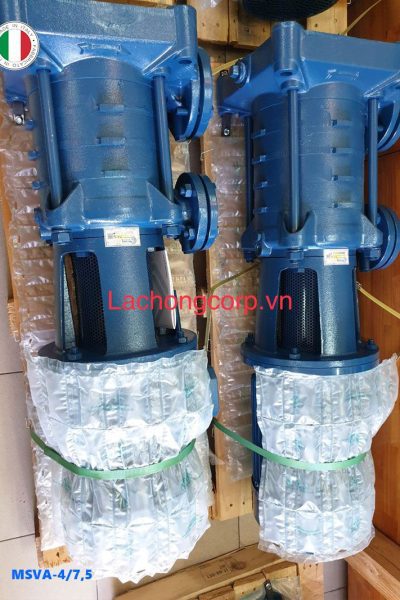 Alternative view of Bơm tăng áp đa tầng cánh Pentax MSVA-4/7,5 10HP (7.5kW)