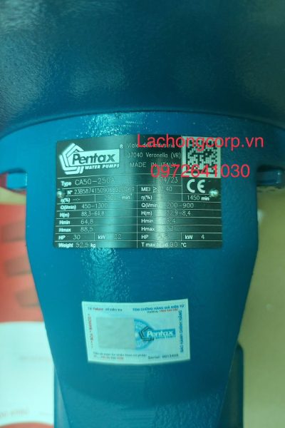 Đầu bơm trục rời Pentax CA50-200A