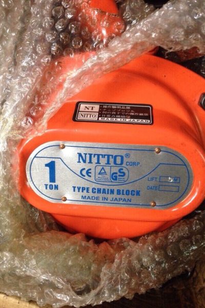 Pa lăng xích kéo tay Nitto 1 tấn 5 m
