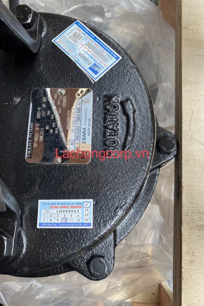 Alternative view of Bơm chìm nước thải Ebara 100DML 55.5