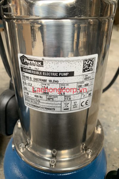 Alternative view of Máy bơm chìm nước thải Penax DB 100