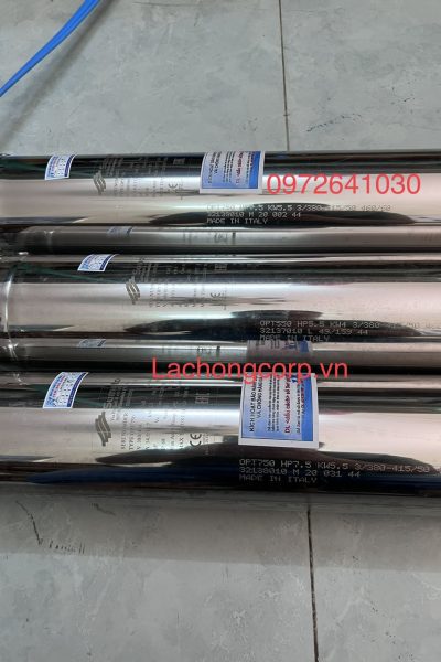 Bơm chìm giếng khoan Pentax 4 inch dòng Sumoto model OPT550