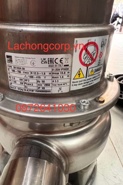 Máy bơm nước thải Ebara DW VOX 200 2HP