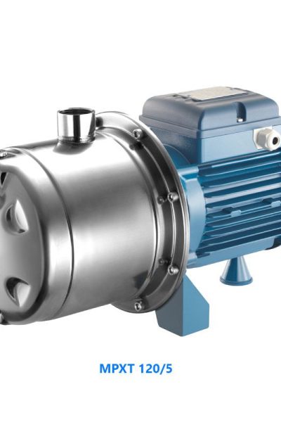 Máy bơm Pentax MPXT 120/5 cánh phíp 1.2HP (0.88kW)