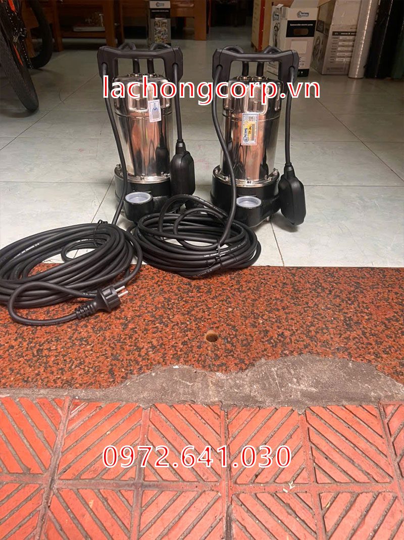Bơm chìm nước thải cho khu công nghiệp